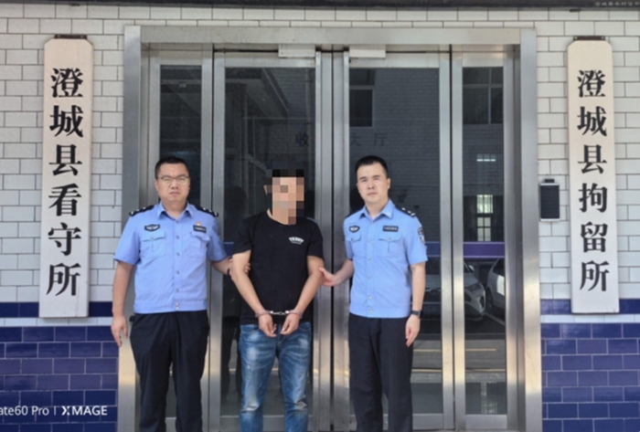 一男子酒后尋釁滋事被澄城警方抓獲。