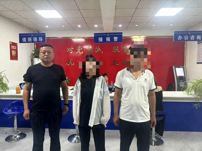 女孩離家出走，白水民警助其回家。