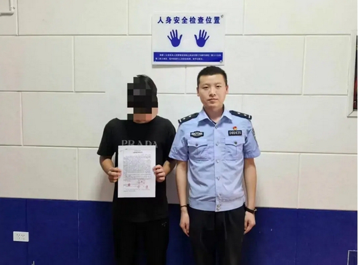 “賺錢捷徑”成笑話，獲利零元被合陽警方拘留。