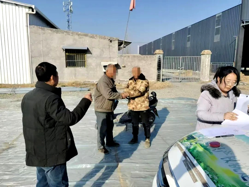 大荔法院綜合審判庭成功調(diào)解一起民間借貸糾紛案件。