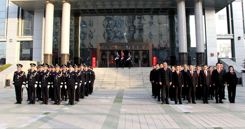 蒲城·澄城兩院聯合慶祝第五個“中國人民警察節”。