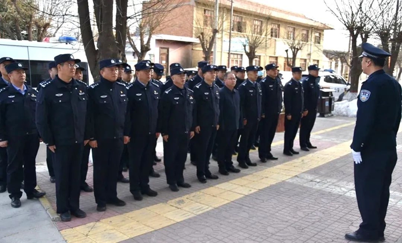 合陽縣公安局組織開展派出所提檔升級“百千工程”觀摩活動。