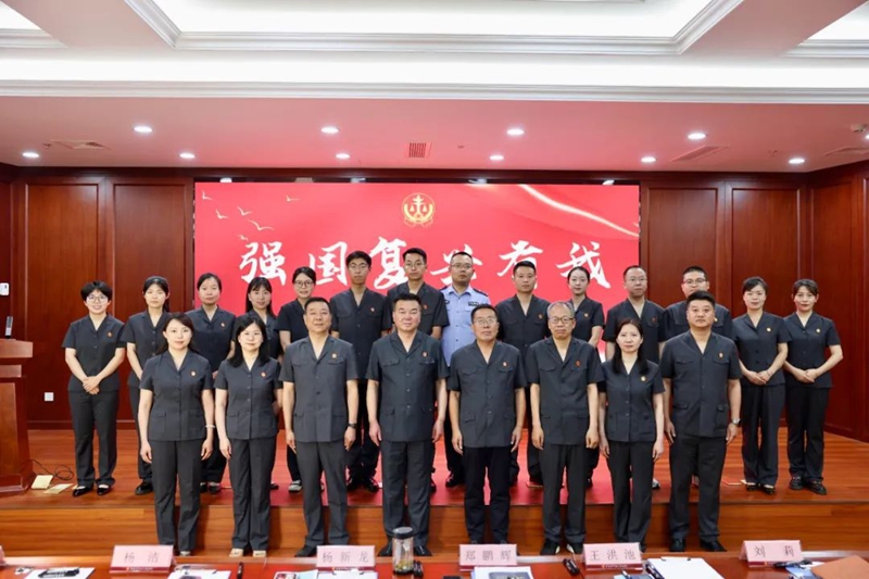 渭南中院舉辦迎“七一”“強國復興有我”主題演講比賽。