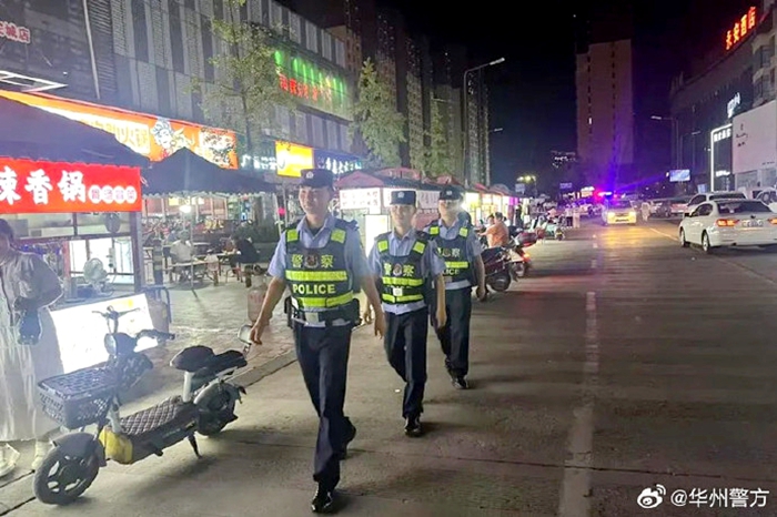 華州公安：“警”力全開 腳步不停護平安.